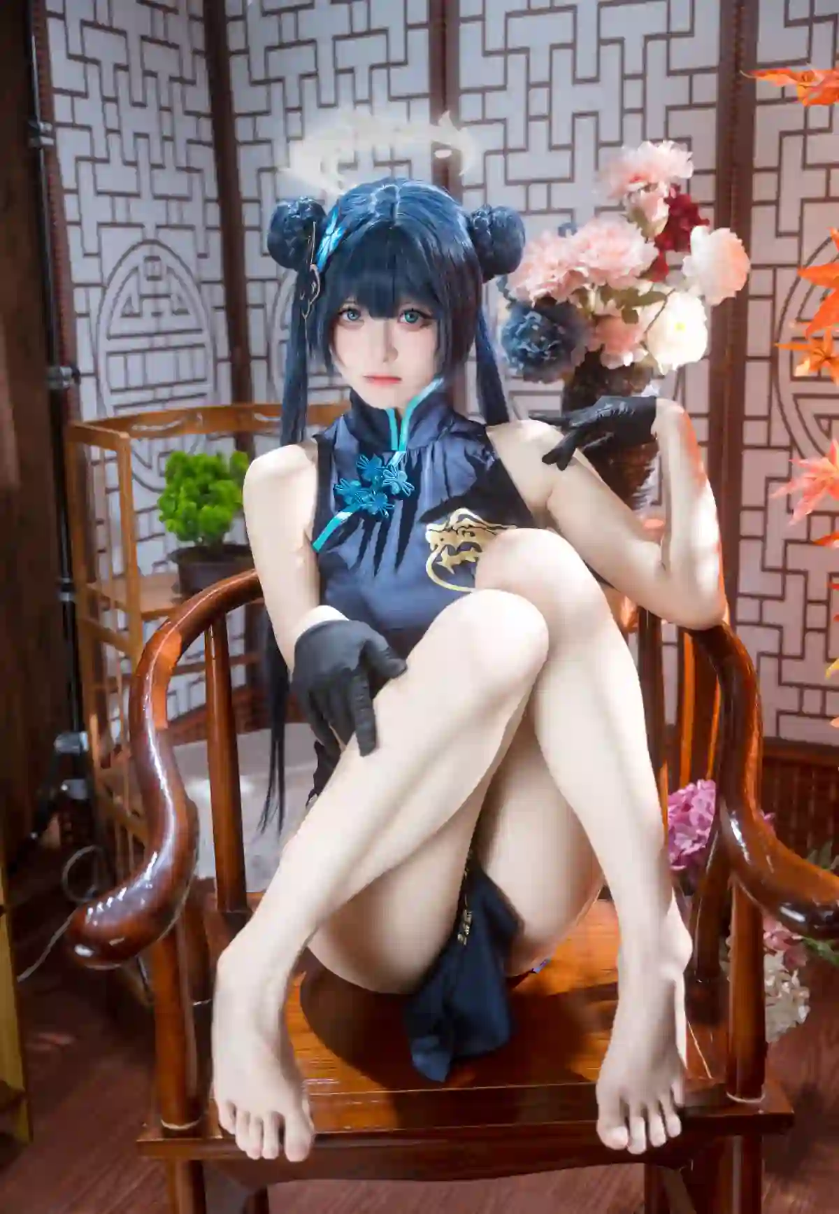 动漫博主@九柒喵甜美可爱颜值女神COS写真合集