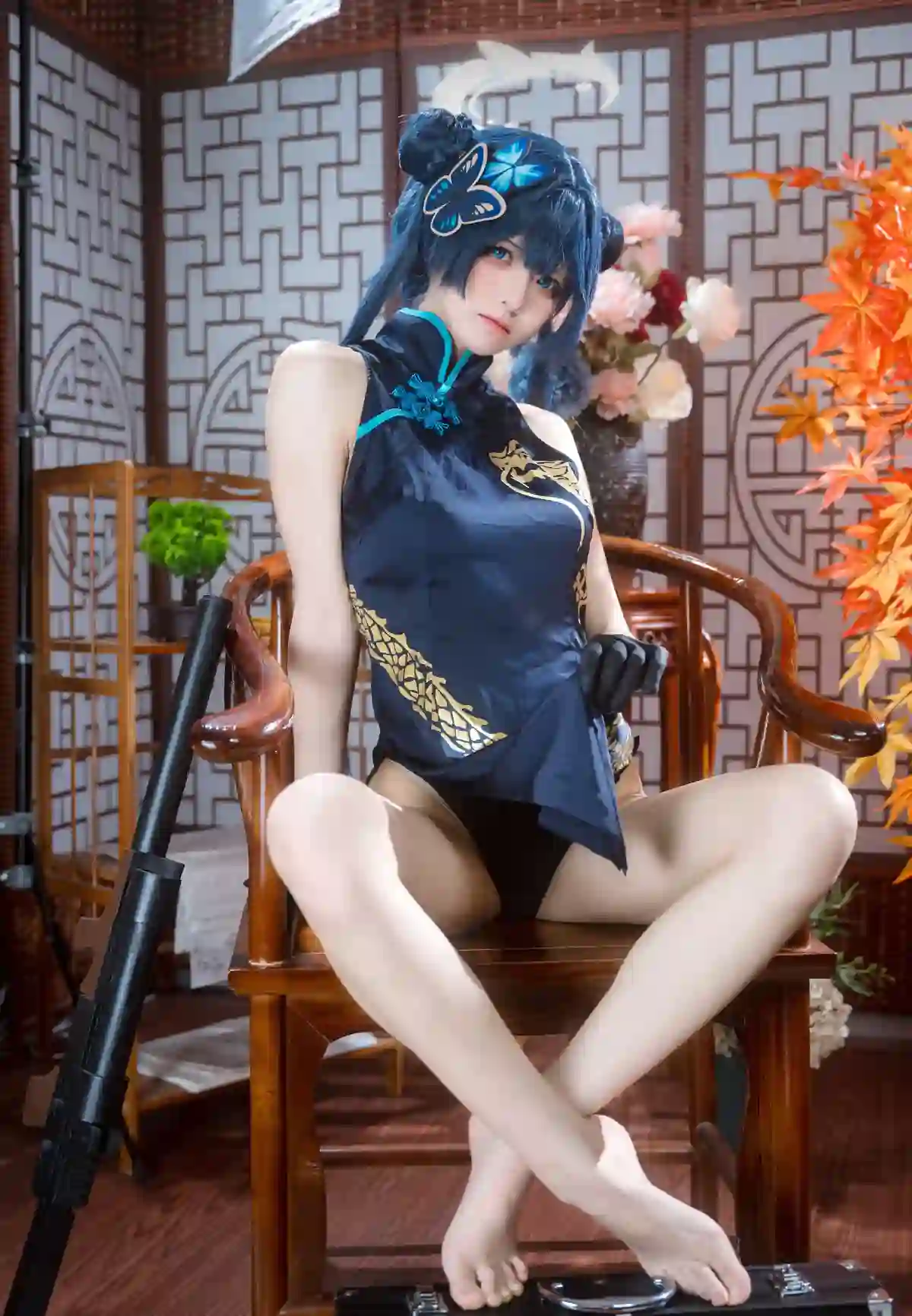 动漫博主@九柒喵甜美可爱颜值女神COS写真合集