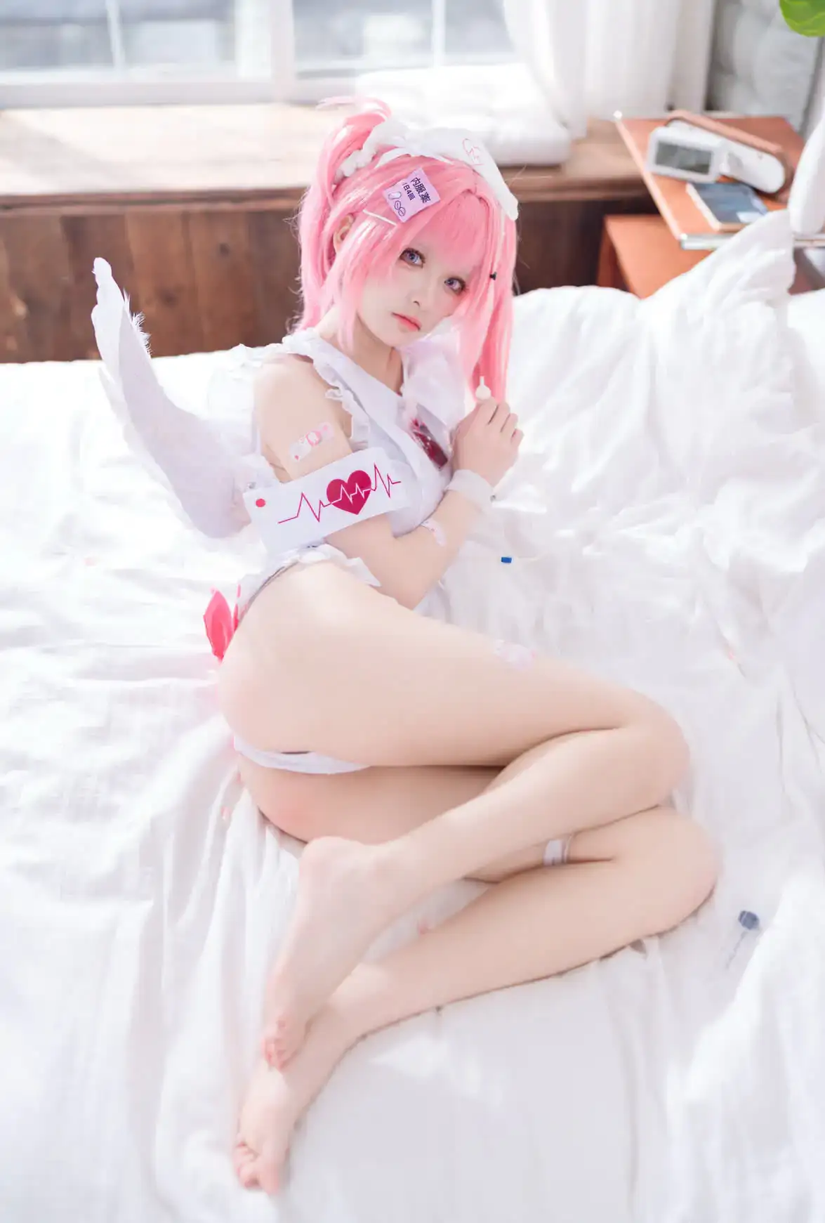 动漫博主@九柒喵甜美可爱颜值女神COS写真合集