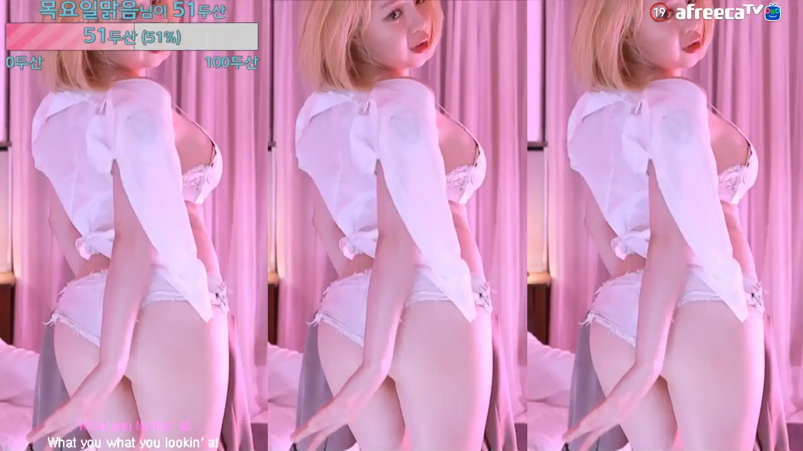 Afreeca TV韩国BJ平滕2022年10月直播舞蹈经典视频合集31V3.09g