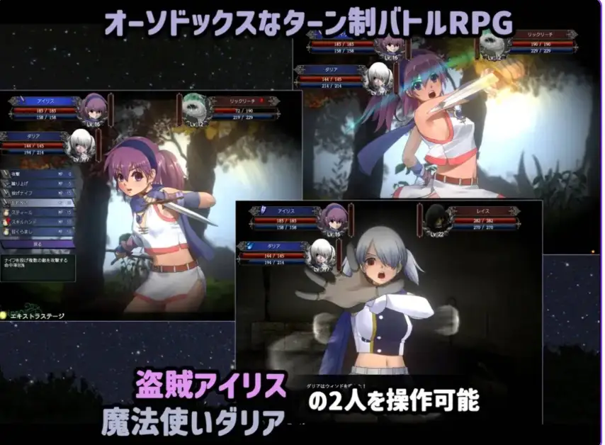 [RPG游戏/动态]伊莉丝编年史~完整精翻汉化+全CG存档+攻略800M