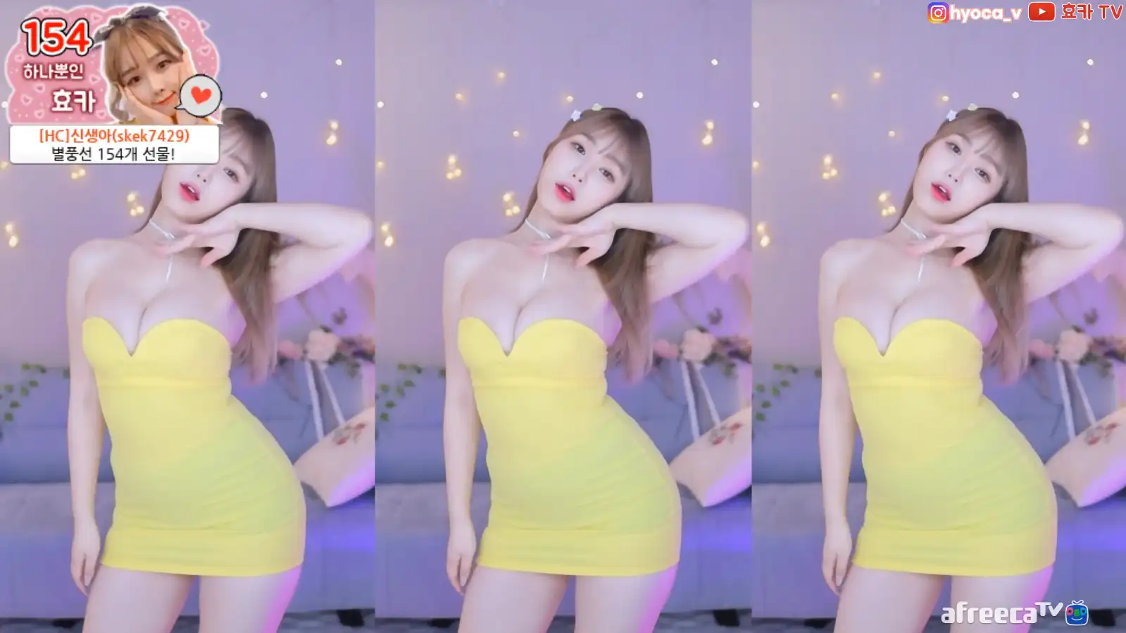 Afreeca TV韩国BJ孝卡舞蹈女神2022年10月经典舞蹈视频回放合集79V10.8G