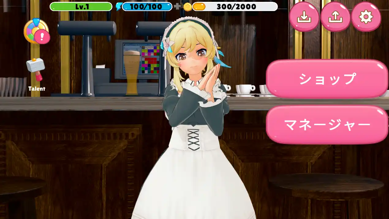 [SLG游戏]蒙德女仆咖啡馆モンドメイドカフェ生肉版269M