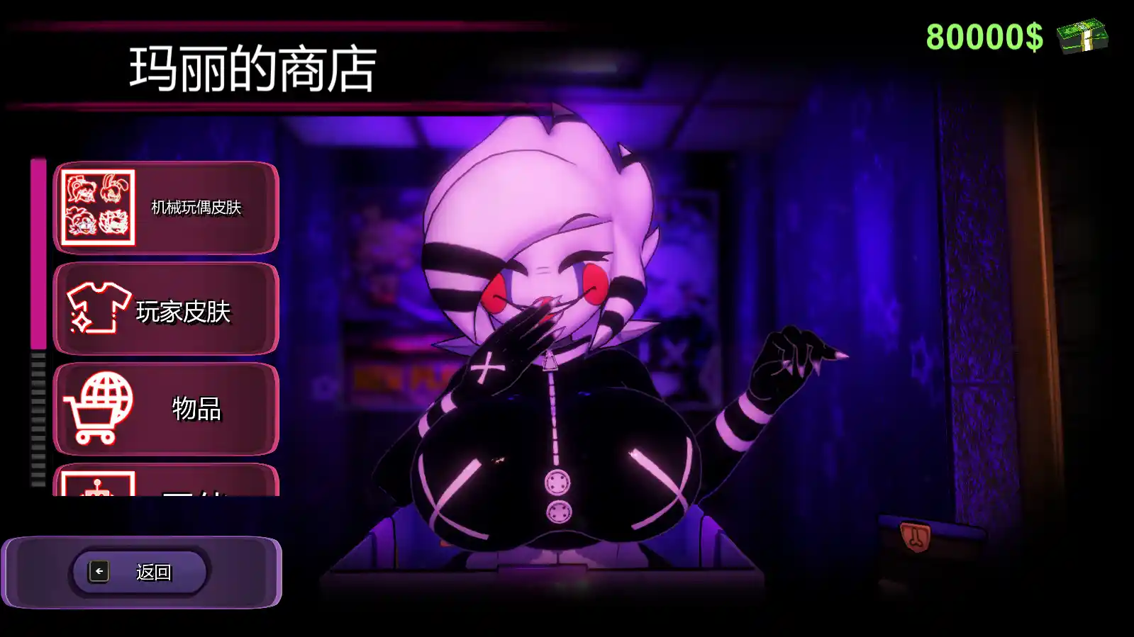 [3D游戏]弗伦尼夜店的激情之夜Fap Nights at Frenni’s v0.2.8 AI汉化版