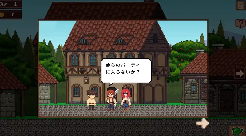 [像素冒险SLG]莉娜的秘密夜生活~汉化步兵+存档600M