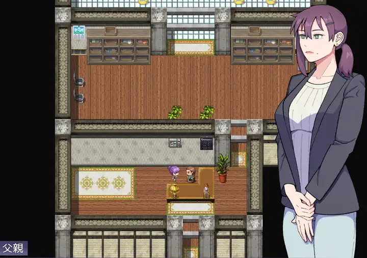 [RPG游戏]小镇的看板娘被权势者盯上的故事AI汉化版+全回想存档1.50G