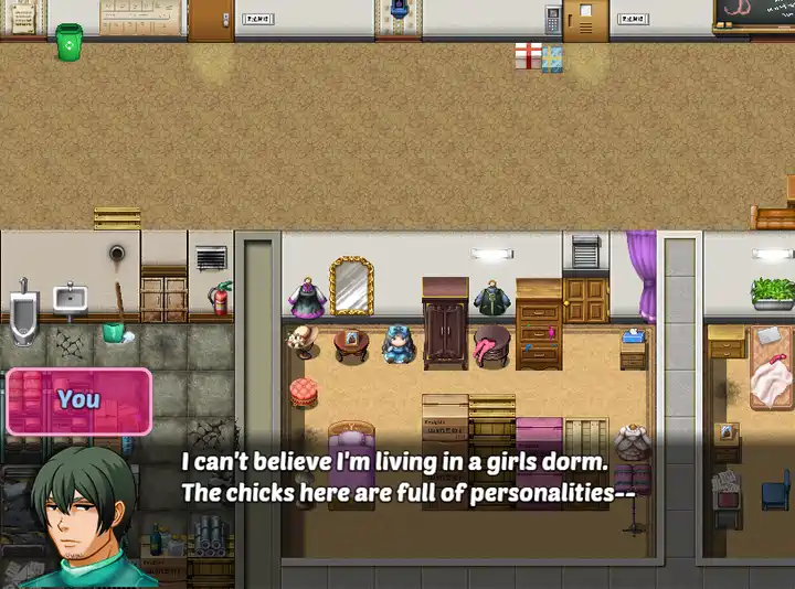 [探索RPG/像素]宿舍看门人的复仇 Demo 0.9机翻汉化步兵版1.0G