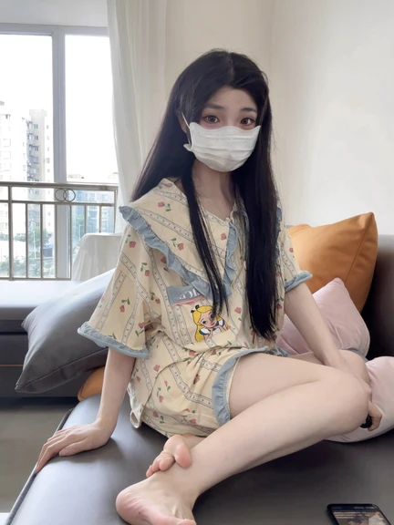 抖音小羊蛋卷-jk少女+爱丽丝+白丝牛仔水手+背带裤+背带双马尾+冰糖葫芦等大合集