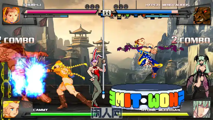 [日式ACT]MUGEN全女格斗2025大整合[大乱斗] 英文版+作弊 [16.40G]